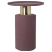 Mesa de apoio Alexandra House Living Violeta Dourado 36 x 46 x 36 cm