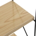 Planken Alexandra House Living Bruin Zwart Hout 42 x 43 x 15 cm