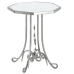 Side table Alexandra House Living Silver 48 x 60 x 48 cm