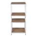 Scaffale Alexandra House Living Bianco Marrone Metallo 42 x 90 x 35 cm