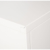 Credenza Alexandra House Living Bianco Metallo 80 x 102 x 35 cm