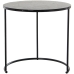 Set of 2 tables Alexandra House Living Black Metal