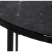 Set of 2 tables Alexandra House Living Black Metal