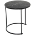 Set of 2 tables Alexandra House Living Black Metal