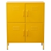 Aparador Fijalo Amarelo Metal 80 x 102 x 35 cm