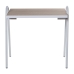 Set of 3 tables Alexandra House Living White Brown Wood