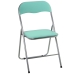 Folding Chair Alexandra House Living Blue 44 x 78 x 46 cm