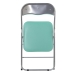 Folding Chair Alexandra House Living Blue 44 x 78 x 46 cm