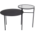 Beistelltisch Alexandra House Living Schwarz 85 x 56 x 59 cm