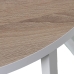 Jeu de 2 tables Alexandra House Living Blanc Marron Bois