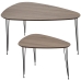 Set of 2 tables Alexandra House Living Ruskea Puu