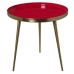 Mesa de apoio Alexandra House Living Vermelho Dourado 46 x 46 x 46 cm