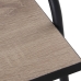 Set of 3 tables Alexandra House Living Brown Black Wood