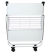 Chariot de service Alexandra House Living Blanc 68 x 70 x 40 cm Pliable