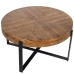 Mesa de Centro Alexandra House Living Castanho Preto Madeira 82 x 43 x 82 cm