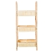 Regał Alexandra House Living Beżowy Rattan Naturalne Włókno 34 x 80 x 23 cm