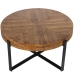 Mesa de Centro Alexandra House Living Castanho Preto Madeira 82 x 43 x 82 cm