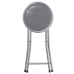 Folding Stool Alexandra House Living Grey Wood 30 x 45 x 30 cm