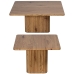 Set of 2 tables Alexandra House Living Brown Wood