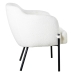 Fauteuil Alexandra House Living Blanc 44 x 81 x 73 cm