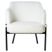 Armchair Alexandra House Living White 44 x 81 x 73 cm