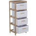 Chest of drawers Alexandra House Living White 40 x 94 x 30 cm