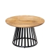 Hoofdtafel Alexandra House Living Bruin Zwart Hout 60 x 38 x 60 cm