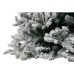 Albero di Natale DKD Home Decor Bianco Verde Polietilene Nevoso 140 x 140 x 210 cm