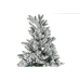 Albero di Natale DKD Home Decor Bianco Verde Polietilene Nevoso 140 x 140 x 210 cm