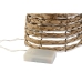 Adorno Navideño DKD Home Decor Blanco Natural 20 x 20 x 80 cm (3 Piezas)