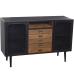 Buffet Alexandra House Living Marron Noir Métal 124 x 70 x 40 cm