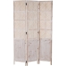 Spanische Wand Alexandra House Living Weiß Holz 117 x 180 x 2 cm