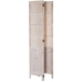 Spanische Wand Alexandra House Living Weiß Holz 117 x 180 x 2 cm