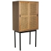 Sideboard Fijalo Brown Black Wood 76 x 154 x 40 cm