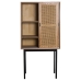 Sideboard Fijalo Brown Black Wood 76 x 154 x 40 cm