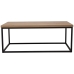 Hoofdtafel Alexandra House Living Bruin Hout 110 x 43 x 60 cm