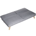 Canapé Convertible Alexandra House Living Gris 180 x 72 x 84 cm