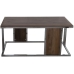 Hoofdtafel Alexandra House Living Bruin Zilverkleurig Hout 99 x 45 x 59 cm