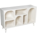 Credenza Alexandra House Living Bianco Legno 120 x 73 x 35 cm