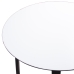 Mesa de Jantar Alexandra House Living Branco Preto Madeira 100 x 76 x 100 cm