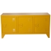 TV Table Alexandra House Living Yellow 120 x 58 x 40 cm