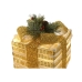 Kerstversiering DKD Home Decor Wit Rood Gouden 25 x 25 x 25 cm (3 Onderdelen)