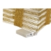 Kerstversiering DKD Home Decor Wit Rood Gouden 25 x 25 x 25 cm (3 Onderdelen)