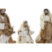 Crèche de Noël Home ESPRIT Blanc Doré 20 x 15 x 30 cm (9 Pièces)