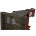 Kerstversiering Home ESPRIT Wit Rood 27 x 18 x 56 cm (2 Stuks)