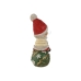 Kerstversiering Home ESPRIT Wit Rood Groen 20,5 x 23 x 51 cm (2 Stuks)