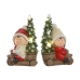 Kerstversiering Home ESPRIT Rood Groen 31,5 x 20 x 50 cm (2 Stuks)