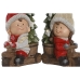 Kerstversiering Home ESPRIT Rood Groen 31,5 x 20 x 50 cm (2 Stuks)