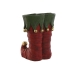 Grondlegger Home ESPRIT Rood Groen Gouden Magnesium Elf 31,5 x 29 x 38 cm Kerstmis