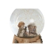 Christmas nativity set Home ESPRIT Multicolour Resin Aluminium Crystal 8 x 8 x 10 cm (4 Units)